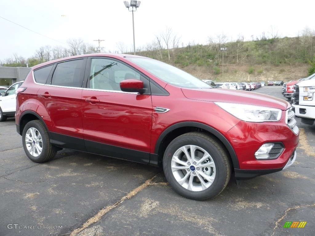 Ruby Red 2017 Ford Escape SE 4WD Exterior Photo #112485134