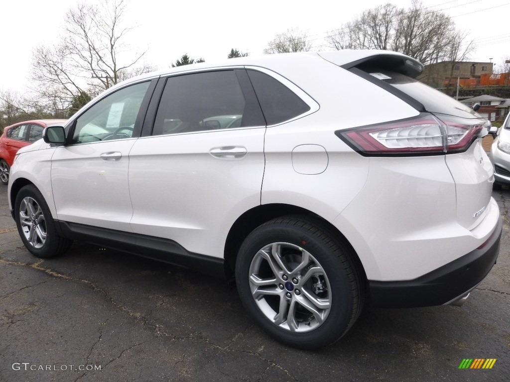 2016 Edge Titanium AWD - White Platinum / Ceramic photo #3