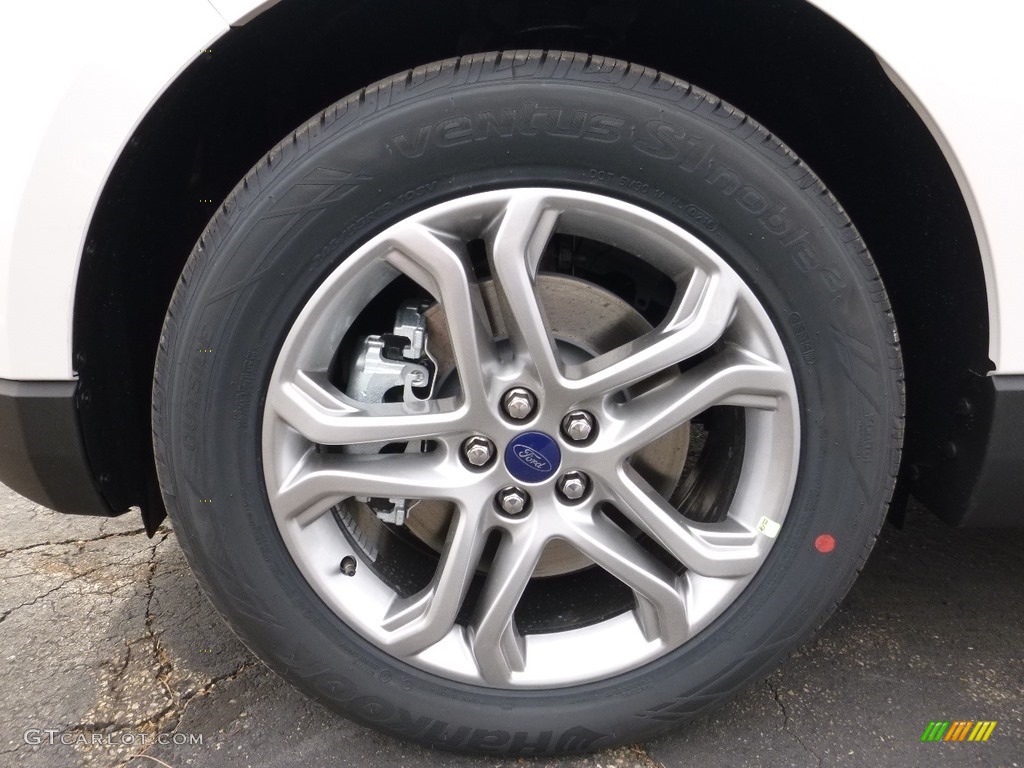 2016 Edge Titanium AWD - White Platinum / Ceramic photo #4