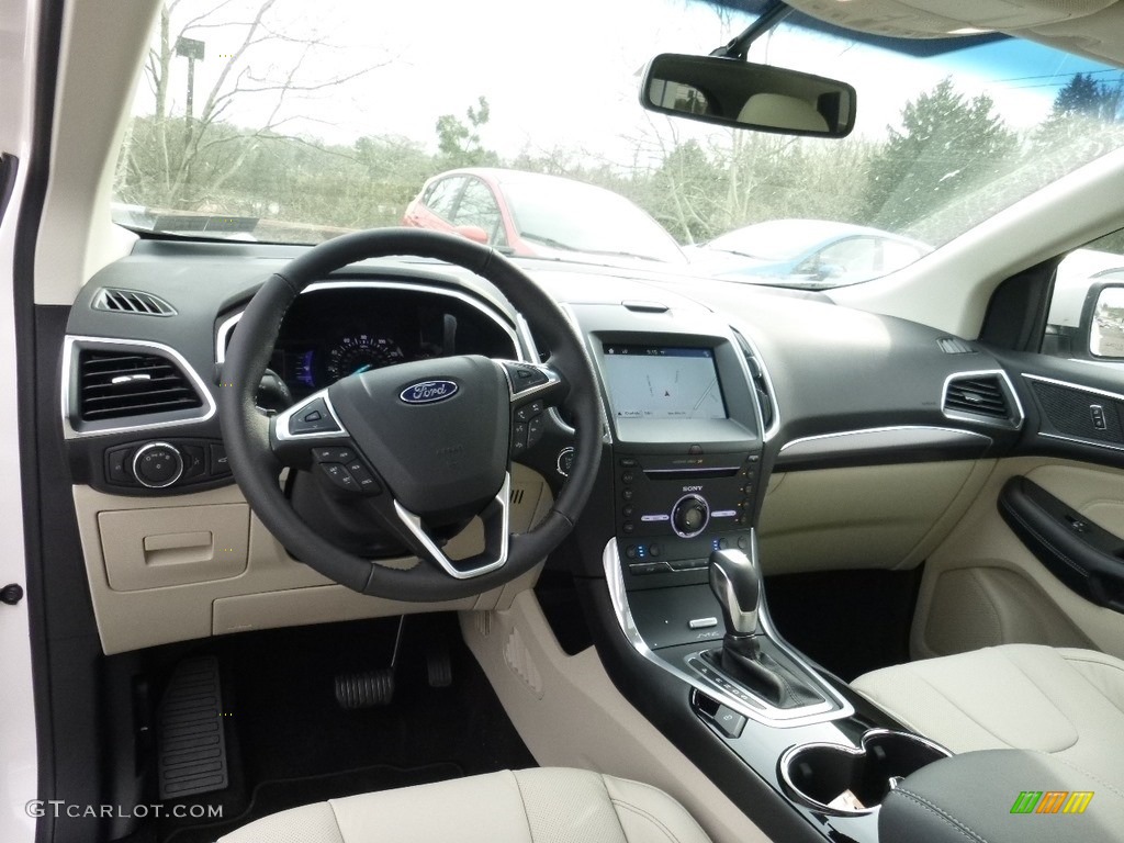 2016 Edge Titanium AWD - White Platinum / Ceramic photo #8