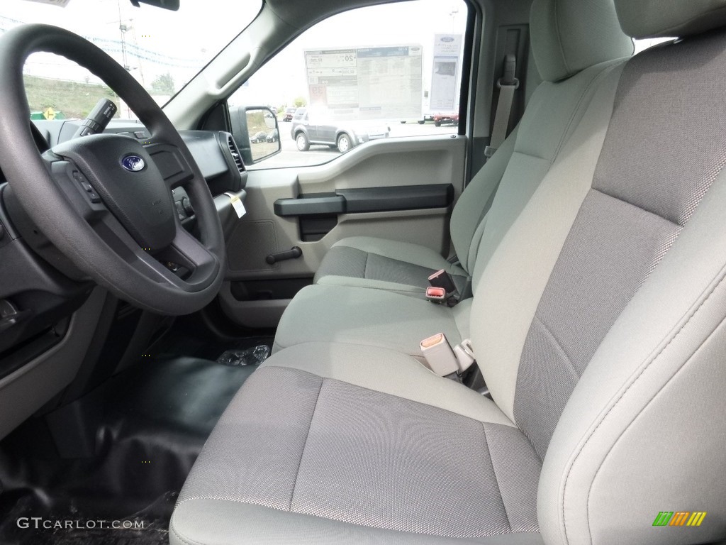 2016 F150 XL Regular Cab 4x4 - Oxford White / Medium Earth Gray photo #7