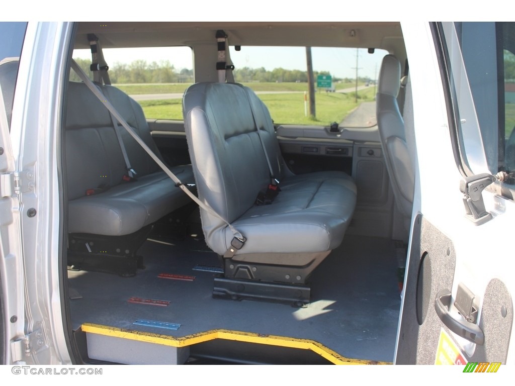 2009 E Series Van E350 Super Duty XLT Extended Passenger - Brilliant Silver Metallic / Medium Flint photo #50