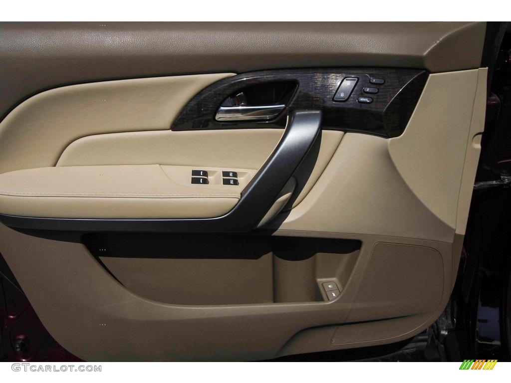 2013 MDX SH-AWD Technology - Dark Cherry Pearl / Parchment photo #8