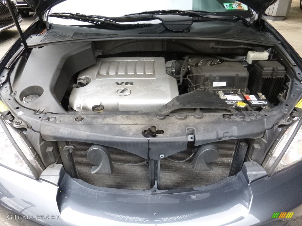 2007 RX 350 AWD - Flint Gray Mica / Light Gray photo #17