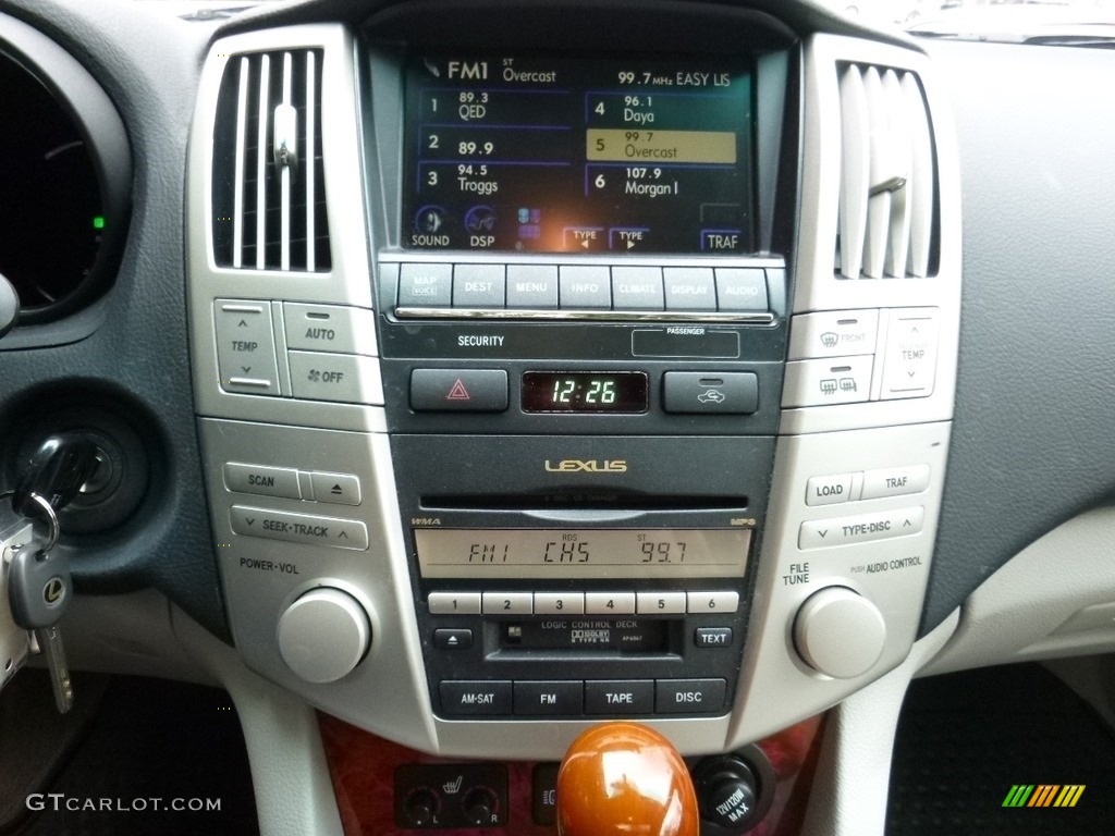 2007 RX 350 AWD - Flint Gray Mica / Light Gray photo #24