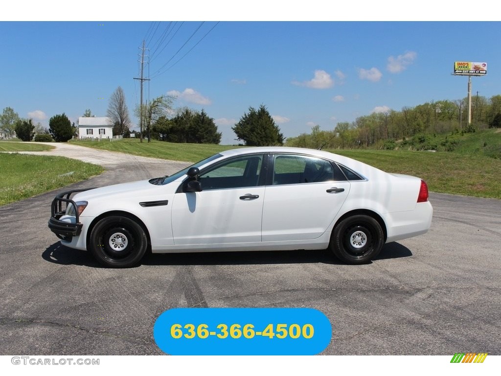 Heron White Chevrolet Caprice