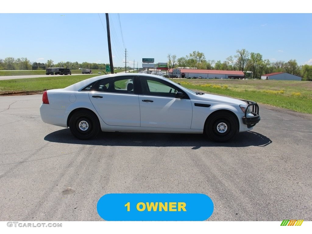 2013 Caprice PPV - Heron White / Dark Pewter photo #2