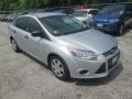 2014 Ingot Silver Ford Focus S Sedan  photo #1