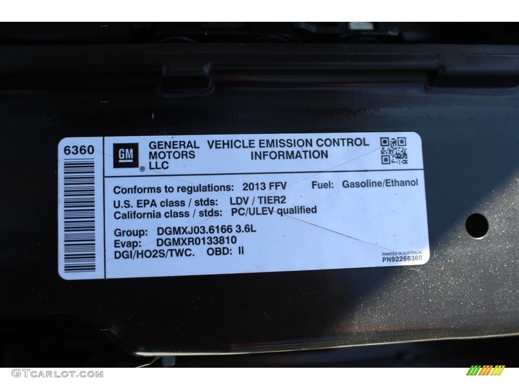 2013 Caprice PPV - Heron White / Dark Pewter photo #43