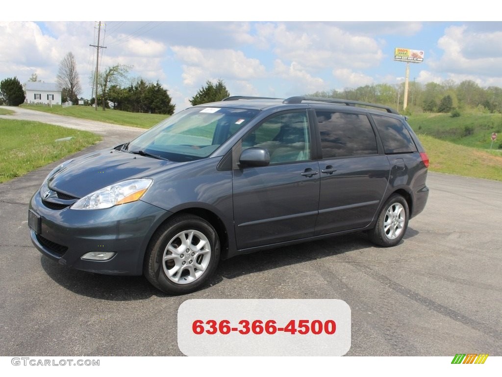 2006 Sienna XLE - Slate Metallic / Stone Gray photo #1