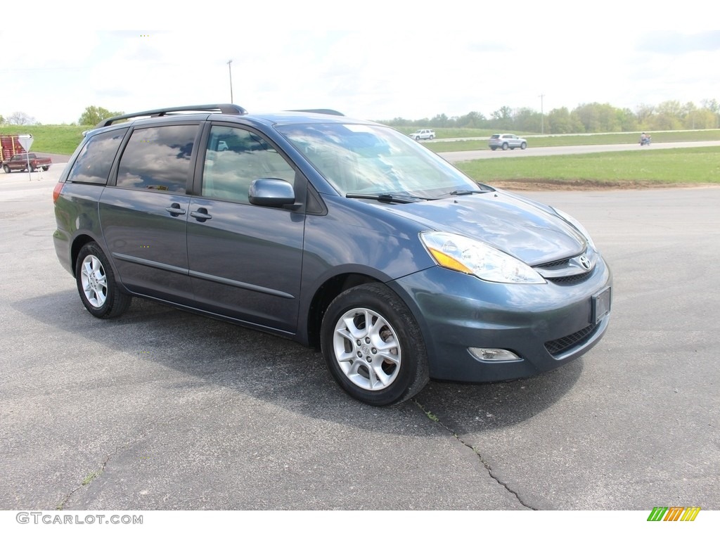 2006 Sienna XLE - Slate Metallic / Stone Gray photo #8
