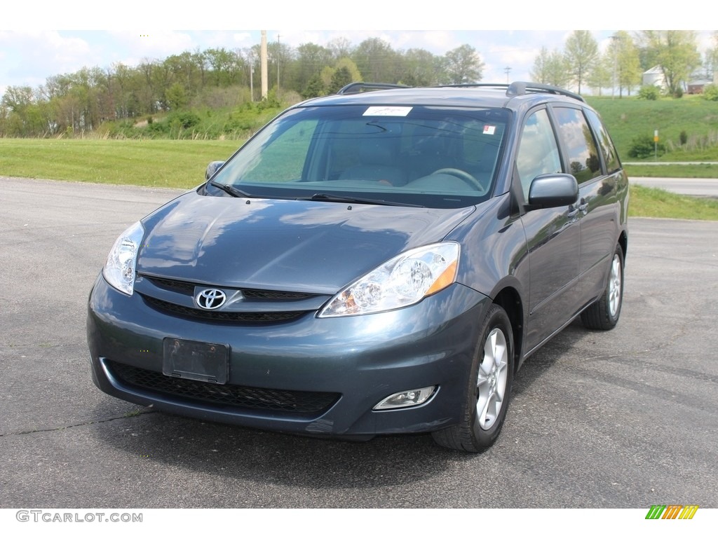 2006 Sienna XLE - Slate Metallic / Stone Gray photo #12