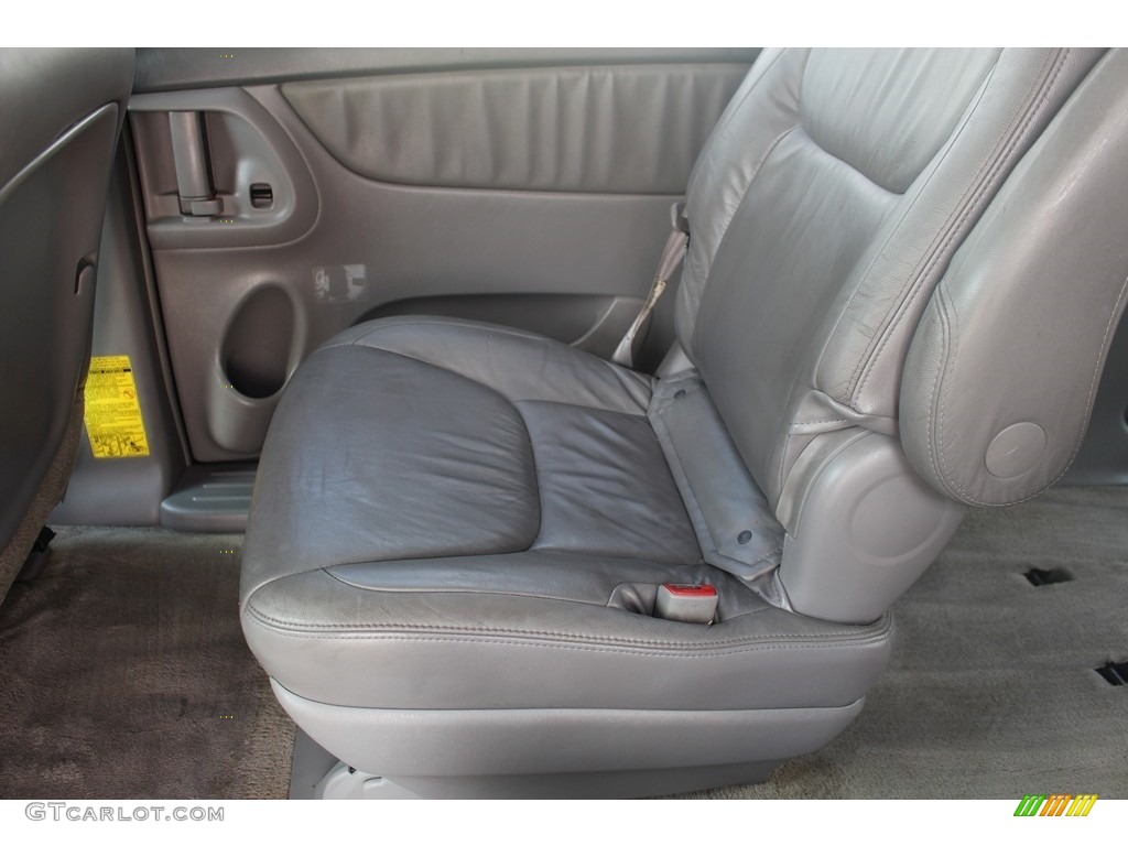 2006 Sienna XLE - Slate Metallic / Stone Gray photo #30