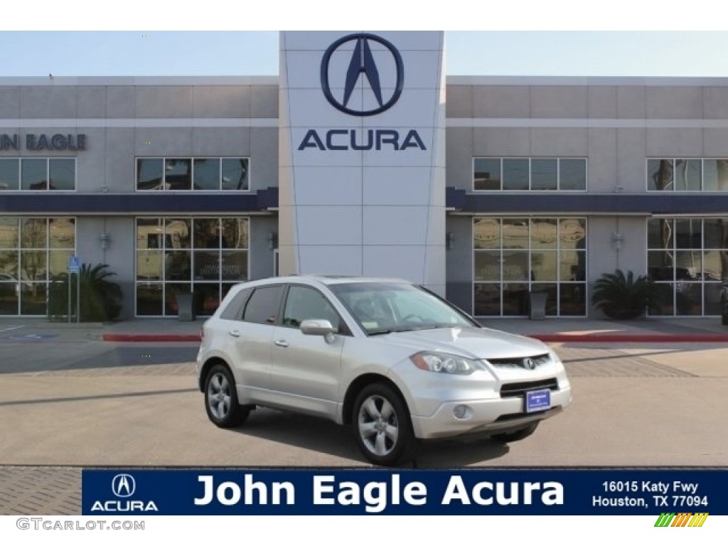 2007 RDX Technology - Alabaster Silver Metallic / Ebony photo #1
