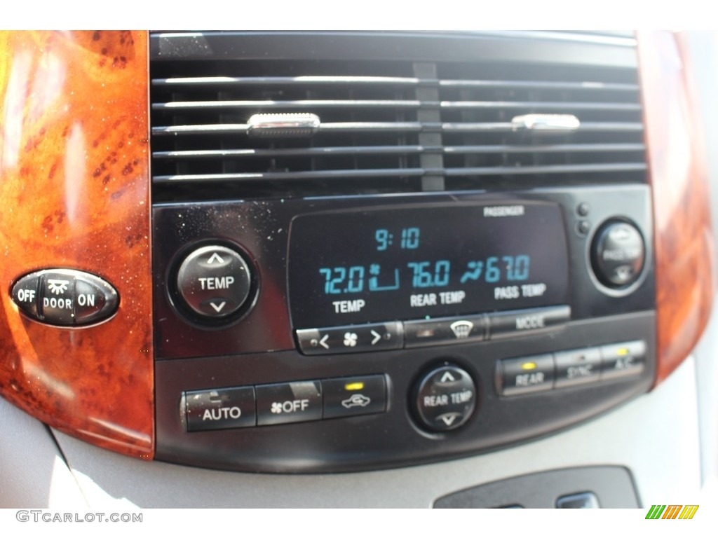 2006 Sienna XLE - Slate Metallic / Stone Gray photo #52