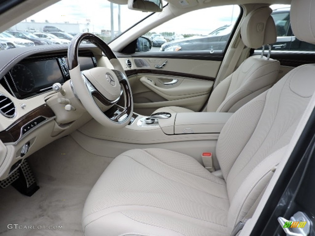 2016 Mercedes-Benz S 550 4Matic Sedan Front Seat Photo #112491701