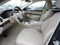 2016 Mercedes-Benz S Silk Beige/Espresso Brown Interior Front Seat Photo