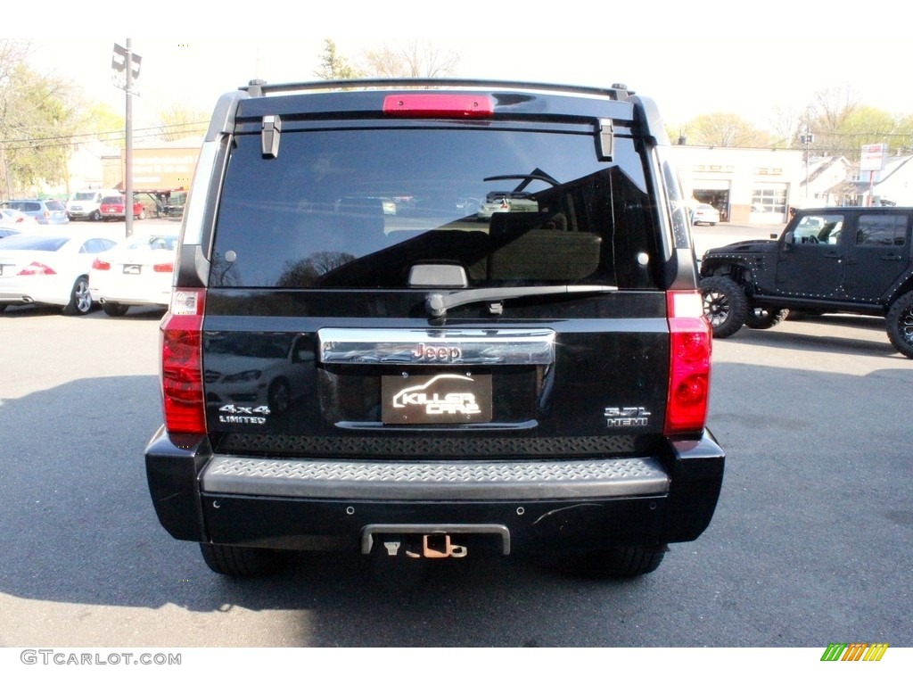 2006 Commander Limited 4x4 - Black / Dark Slate Gray/Light Graystone photo #6