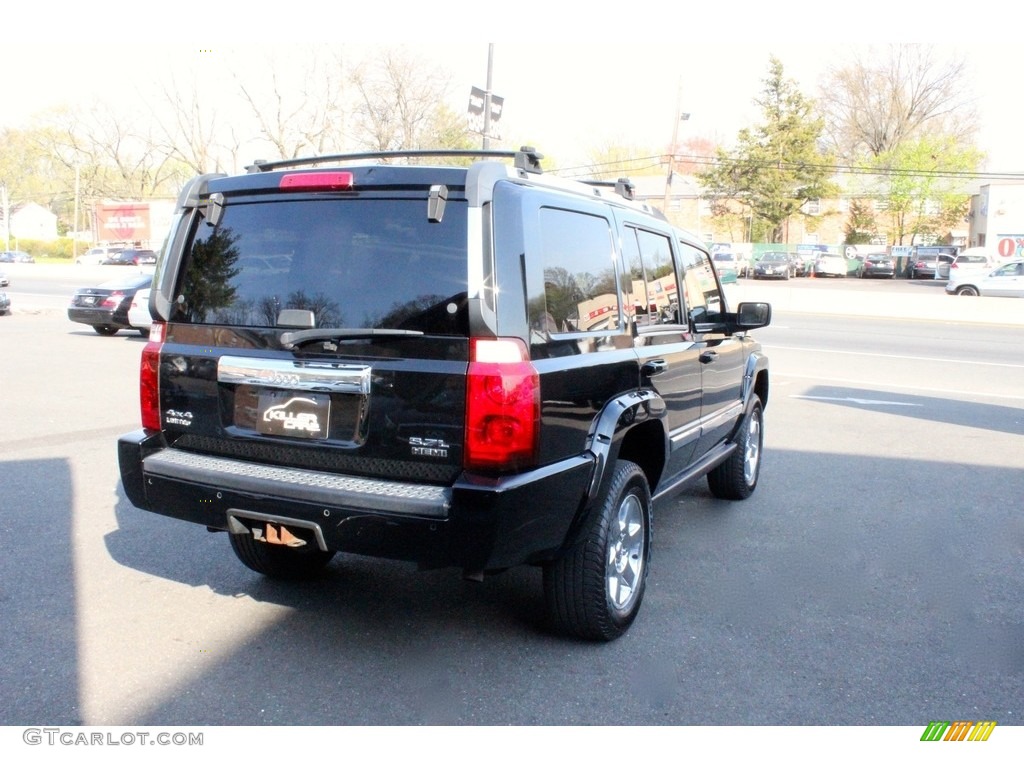 2006 Commander Limited 4x4 - Black / Dark Slate Gray/Light Graystone photo #9