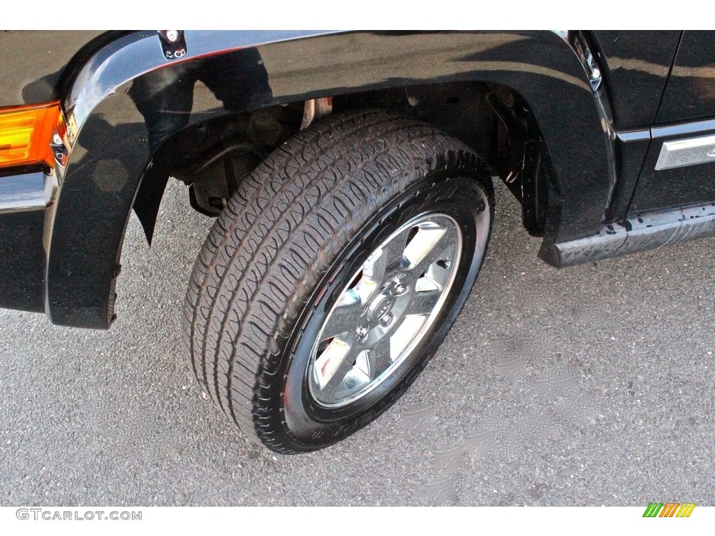 2006 Commander Limited 4x4 - Black / Dark Slate Gray/Light Graystone photo #15