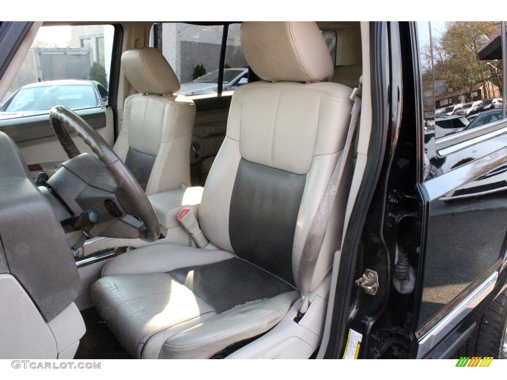 2006 Commander Limited 4x4 - Black / Dark Slate Gray/Light Graystone photo #20