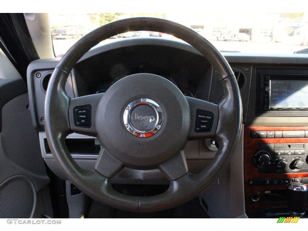 2006 Commander Limited 4x4 - Black / Dark Slate Gray/Light Graystone photo #21