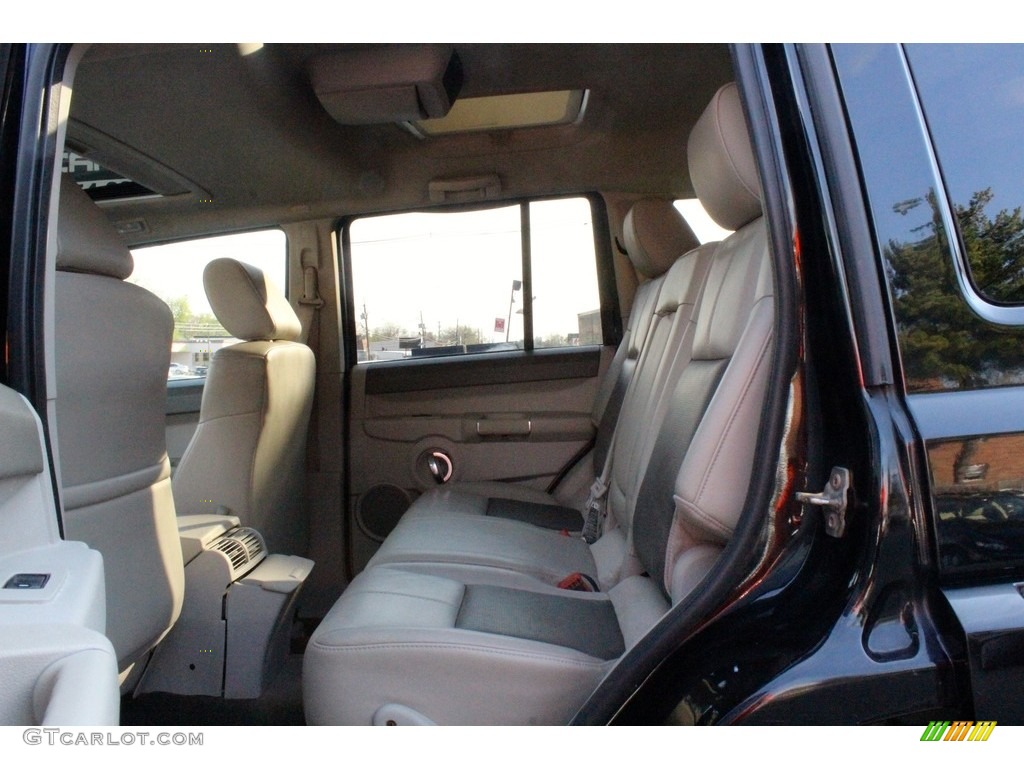 2006 Commander Limited 4x4 - Black / Dark Slate Gray/Light Graystone photo #25