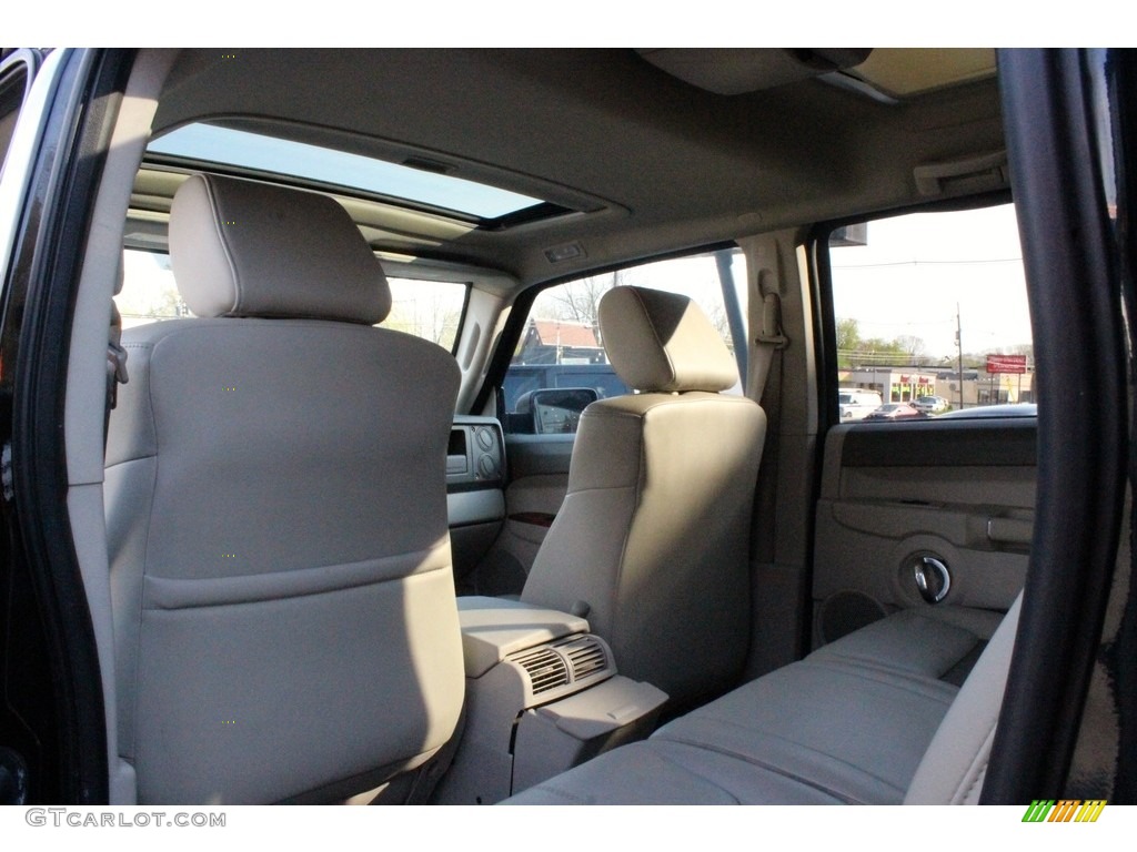2006 Commander Limited 4x4 - Black / Dark Slate Gray/Light Graystone photo #26