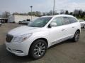 White Frost Tricoat - Enclave Leather AWD Photo No. 1