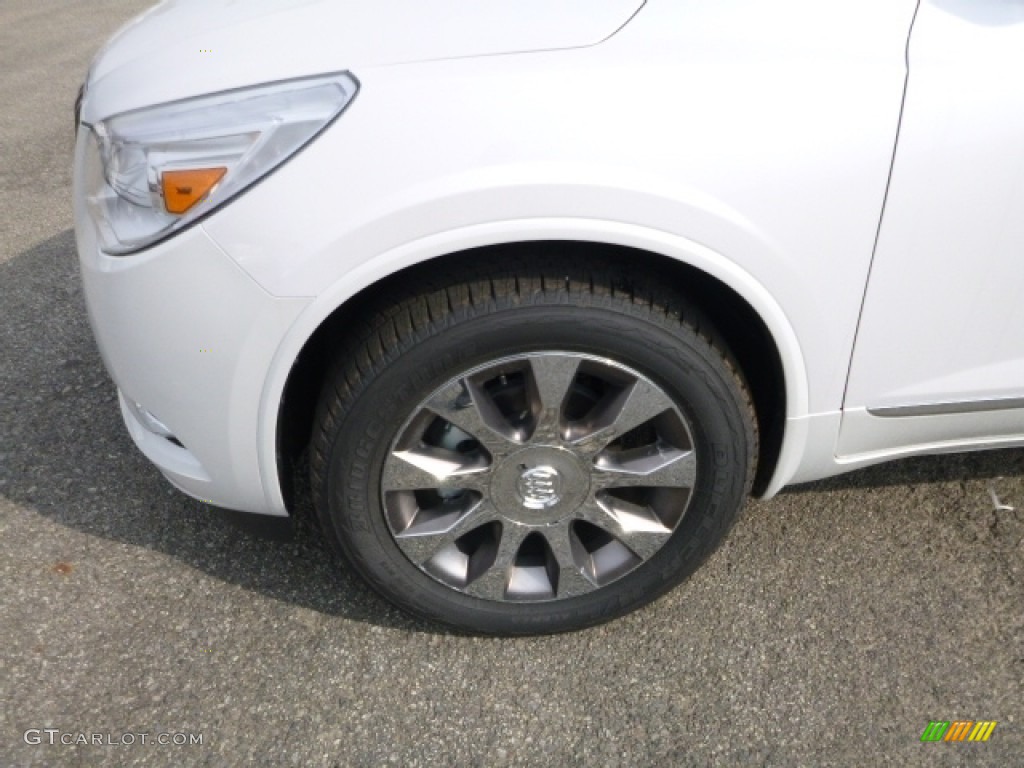 2016 Enclave Leather AWD - White Frost Tricoat / Ebony/Ebony photo #2