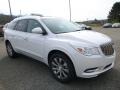 White Frost Tricoat - Enclave Leather AWD Photo No. 13