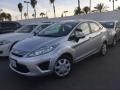 Ingot Silver Metallic - Fiesta S Sedan Photo No. 2