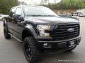 2016 Shadow Black Ford F150 XLT SuperCrew 4x4  photo #7