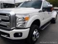 White Platinum Metallic - F350 Super Duty Platinum Crew Cab 4x4 DRW Photo No. 36