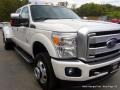 2016 White Platinum Metallic Ford F350 Super Duty Platinum Crew Cab 4x4 DRW  photo #37