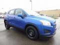 2016 Brilliant Blue Metallic Chevrolet Trax LS  photo #3