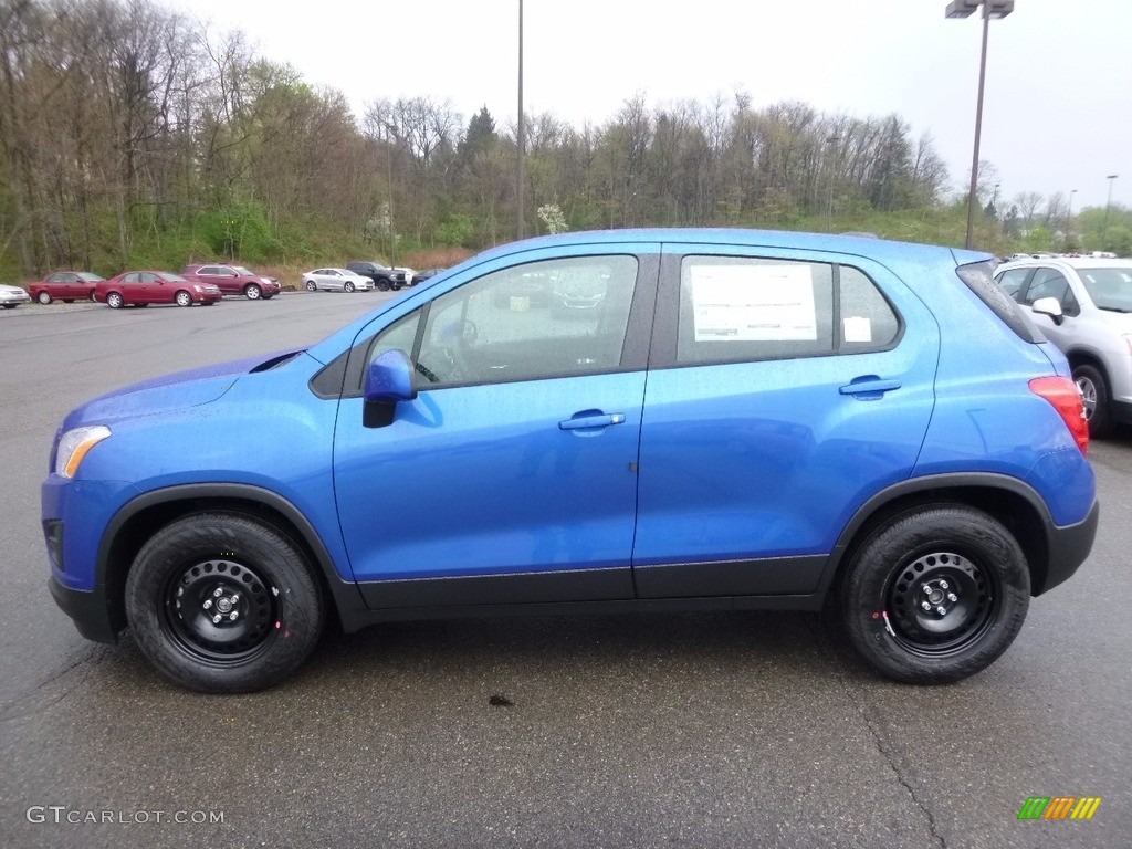 Brilliant Blue Metallic 2016 Chevrolet Trax LS Exterior Photo #112499494