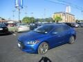 2017 Electric Blue Hyundai Elantra Limited  photo #3