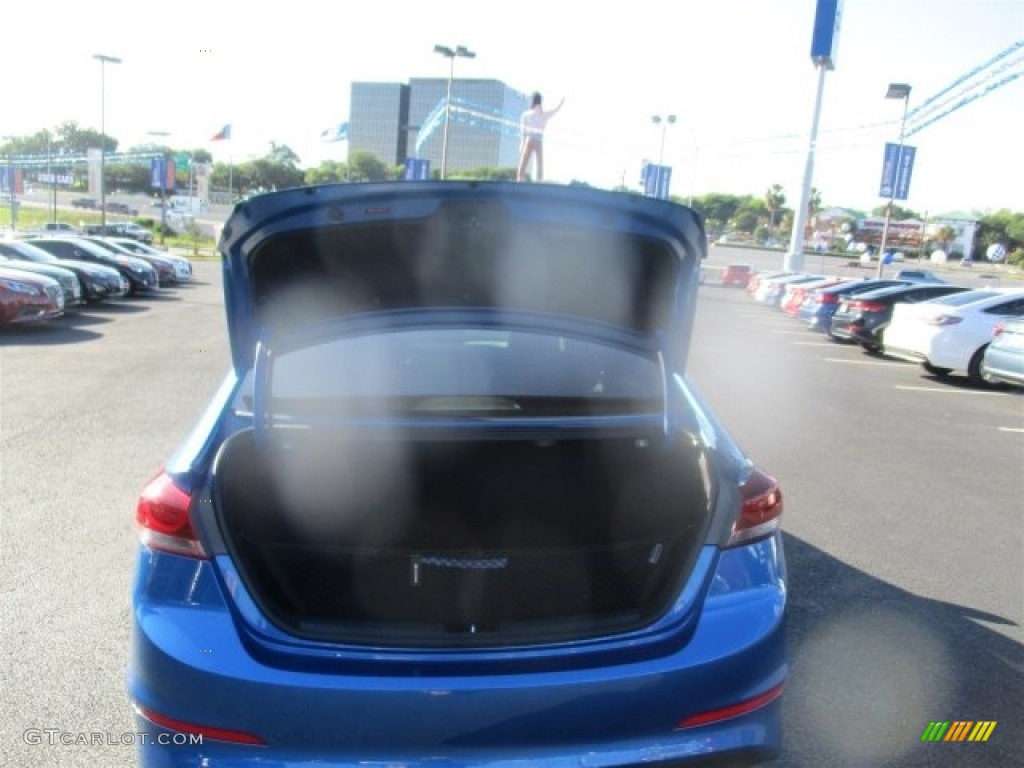 2017 Elantra Limited - Electric Blue / Gray photo #6