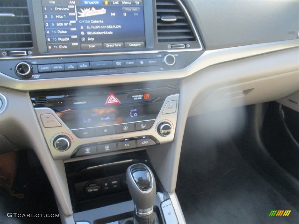 2017 Elantra Limited - Electric Blue / Gray photo #16