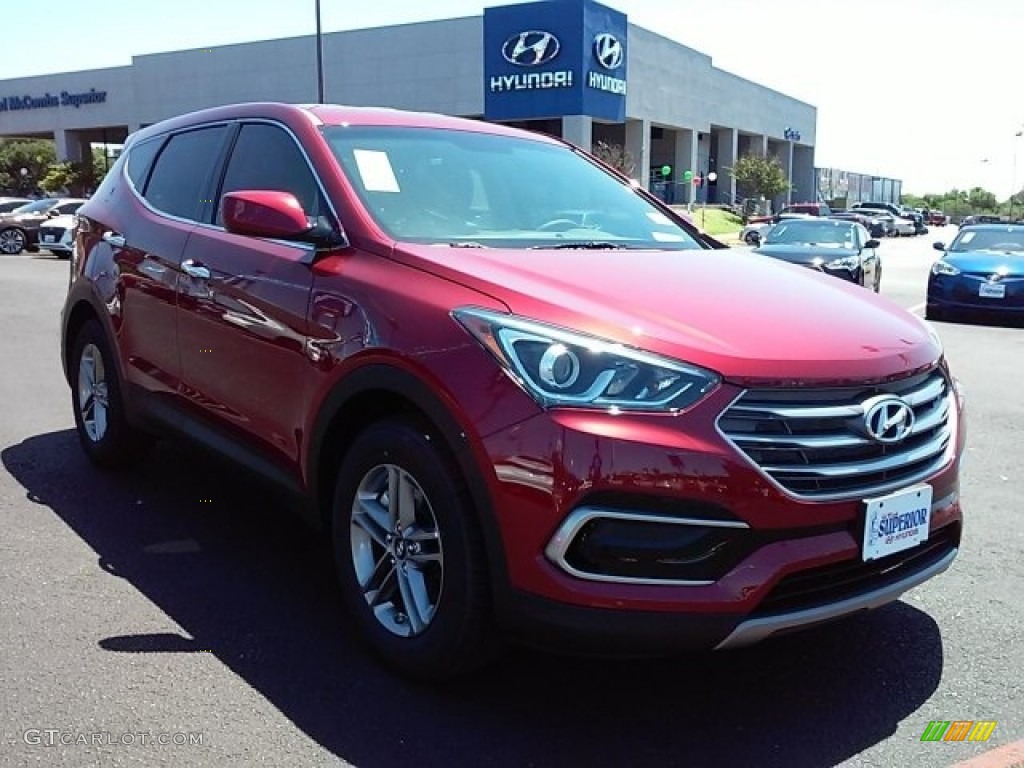 Serrano Red Hyundai Santa Fe Sport