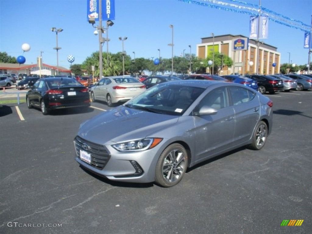 2017 Elantra Limited - Gray / Gray photo #4