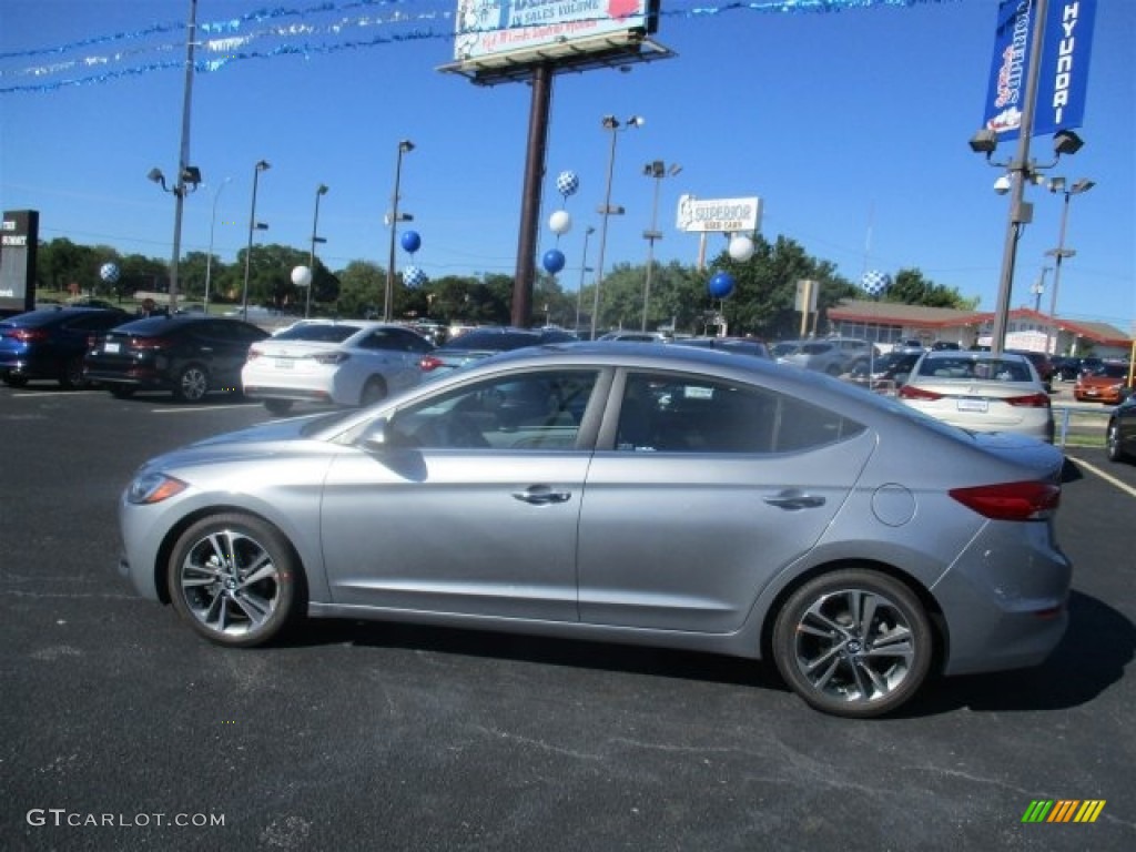 2017 Elantra Limited - Gray / Gray photo #5
