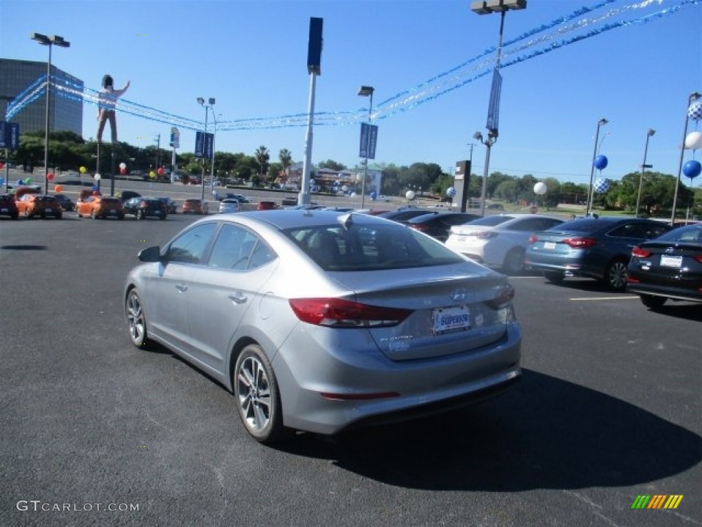 2017 Elantra Limited - Gray / Gray photo #7