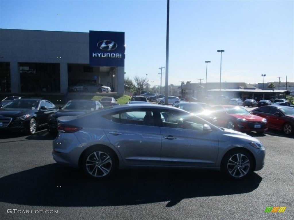 2017 Elantra Limited - Gray / Gray photo #9
