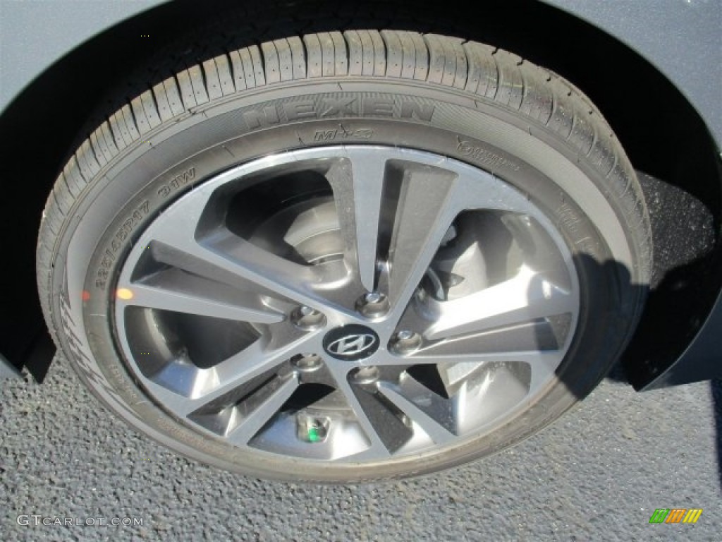 2017 Elantra Limited - Gray / Gray photo #23