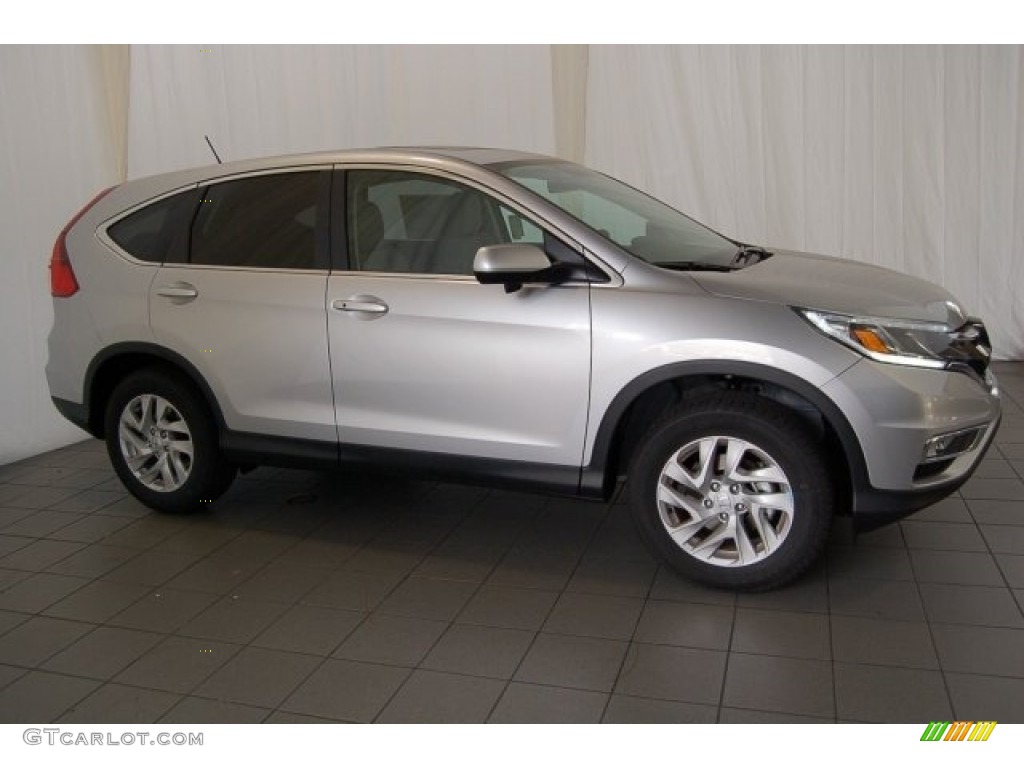 2016 CR-V EX - Alabaster Silver Metallic / Black photo #5