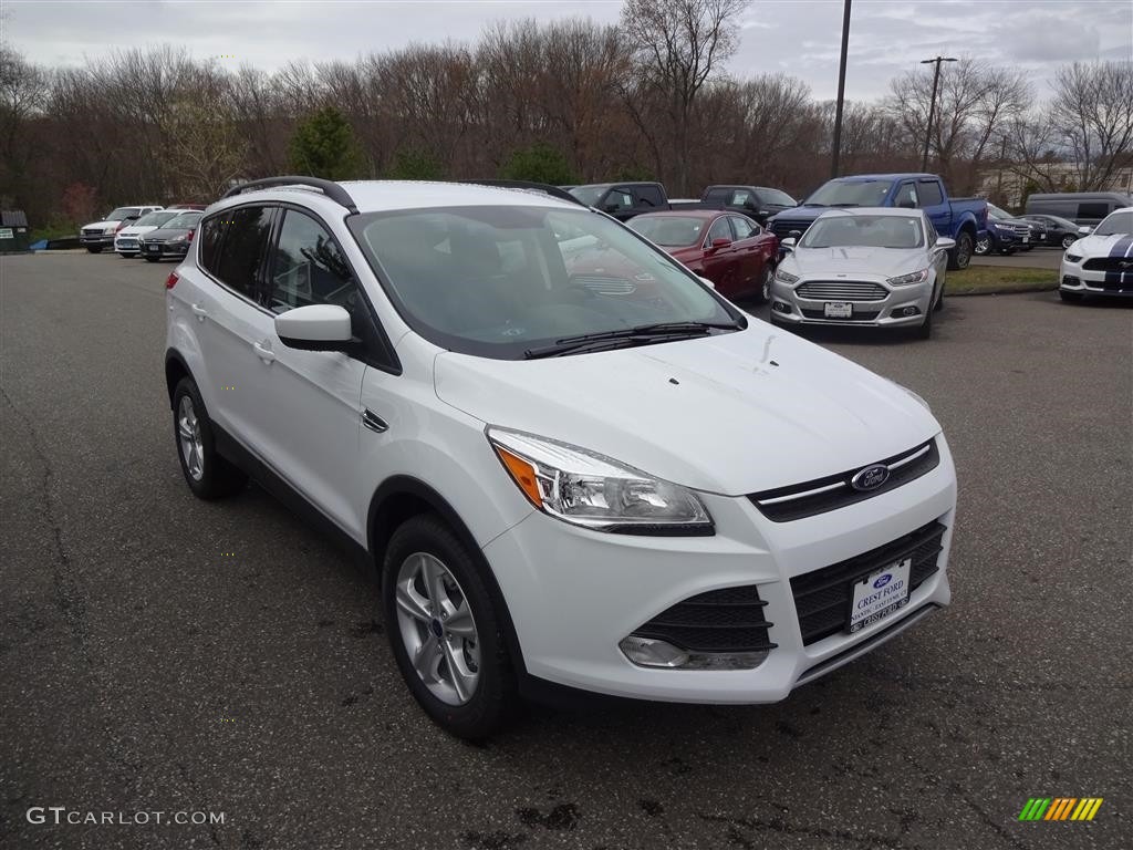 2016 Escape SE 4WD - Oxford White / Charcoal Black photo #1