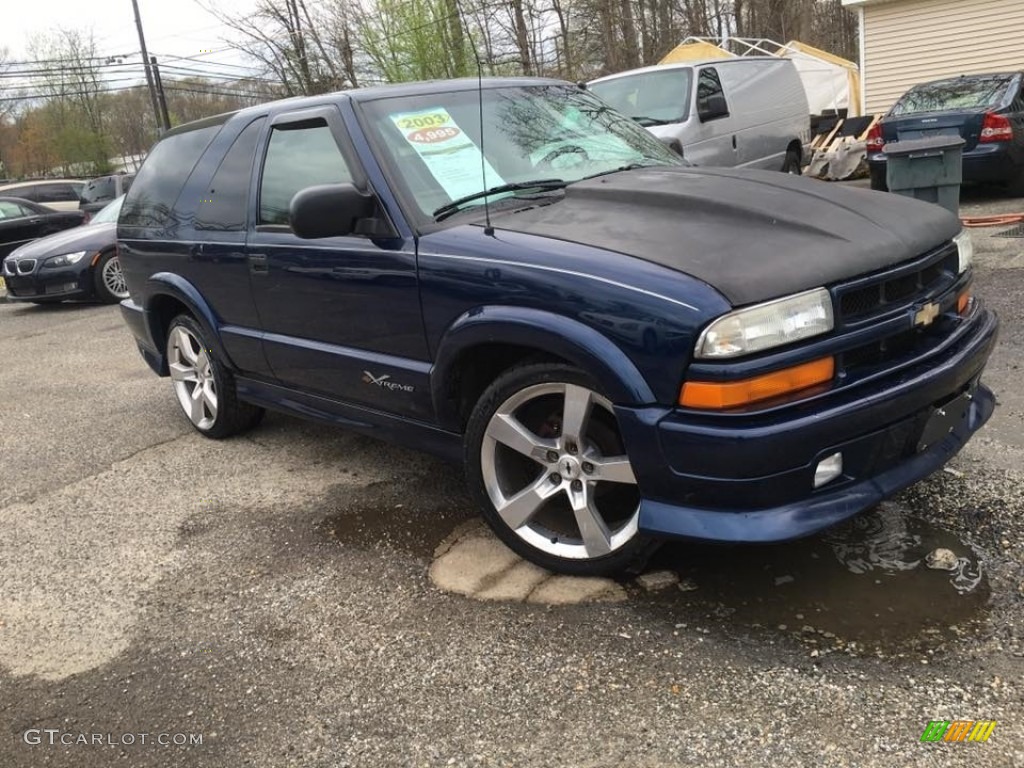 Indigo Blue Metallic Chevrolet Blazer