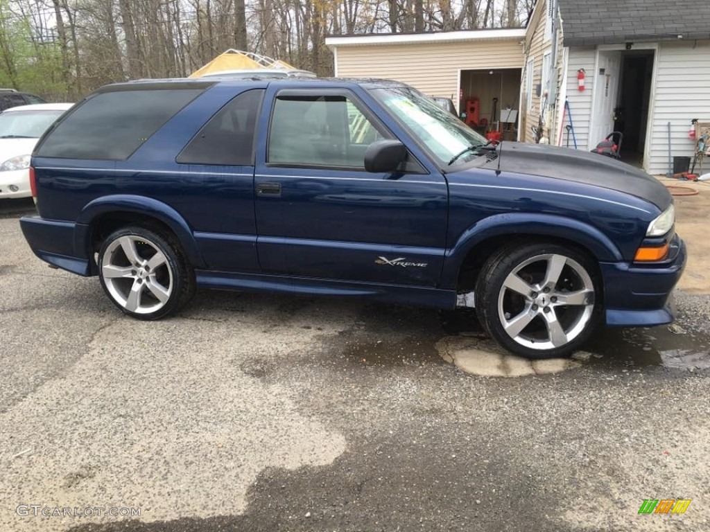 2003 Blazer LS - Indigo Blue Metallic / Medium Gray photo #3
